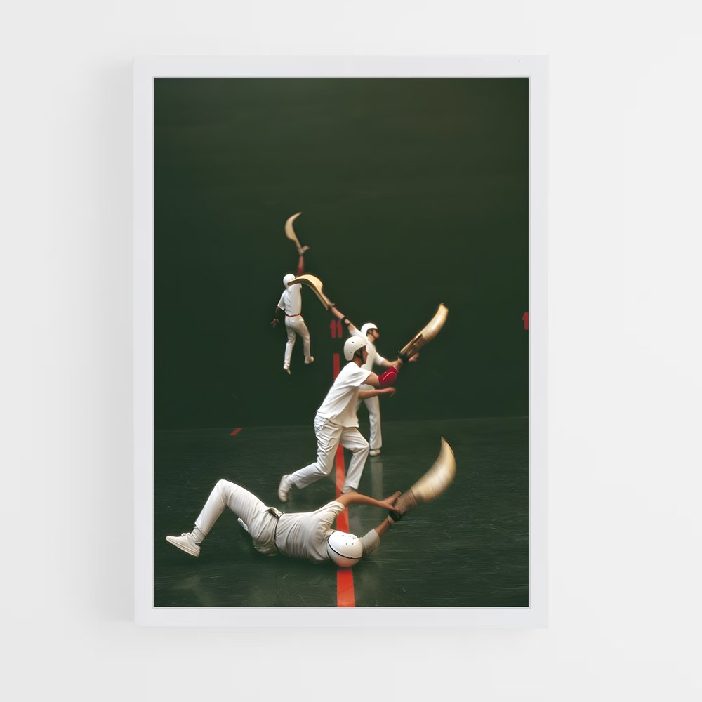 Poster Danse Basque – affiche Pelote basque (vue 3)